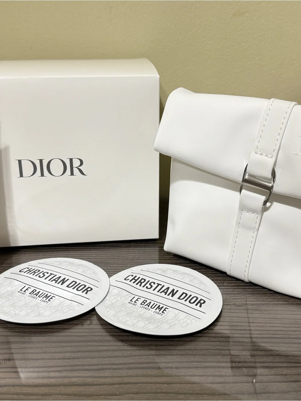 Dior cosmetic bag set
